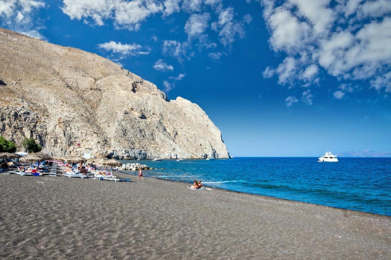 Santorini Seaside Retreat - Flora'S Summer Escape Perissa  Luaran gambar